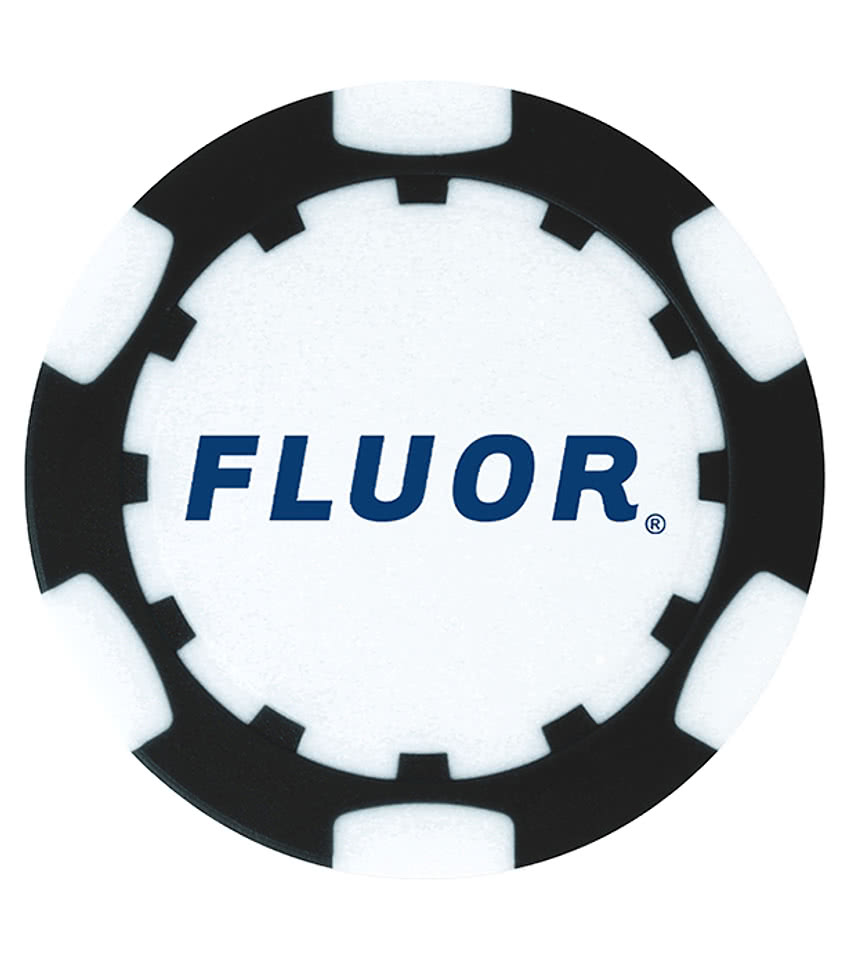 Ahead 2-Sided Poker Chip