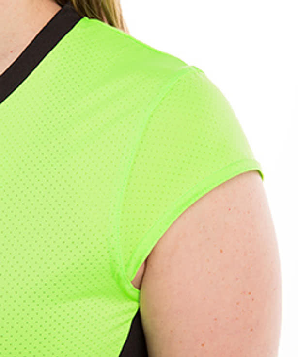 Augusta Juniors Colorblock Mesh Volleyball Shirt