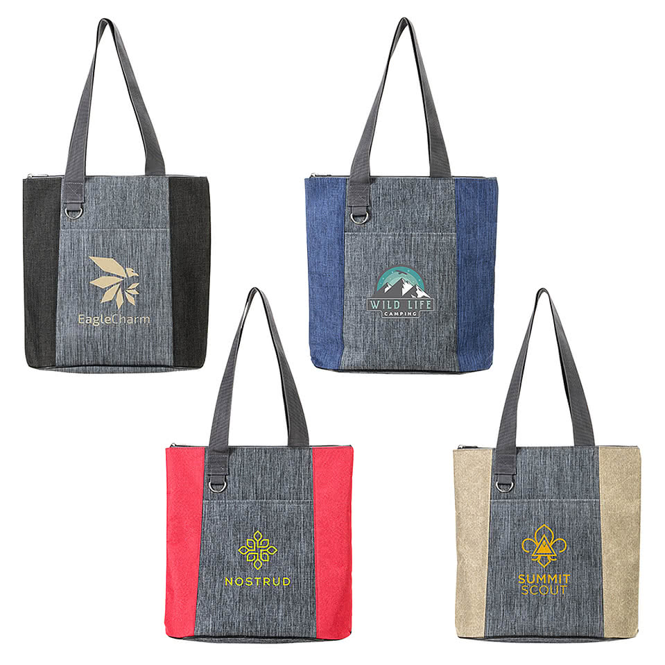 Kenmore Heathered Polyester Event Tote Bag