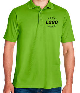 Core 365 Performance Polo - Screen Printed - Color: Acid Green