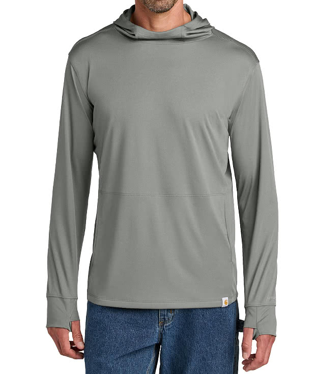 Carhartt Force Sun Defender UPF 50+ Hooded Long Sleeve Performance Shirt