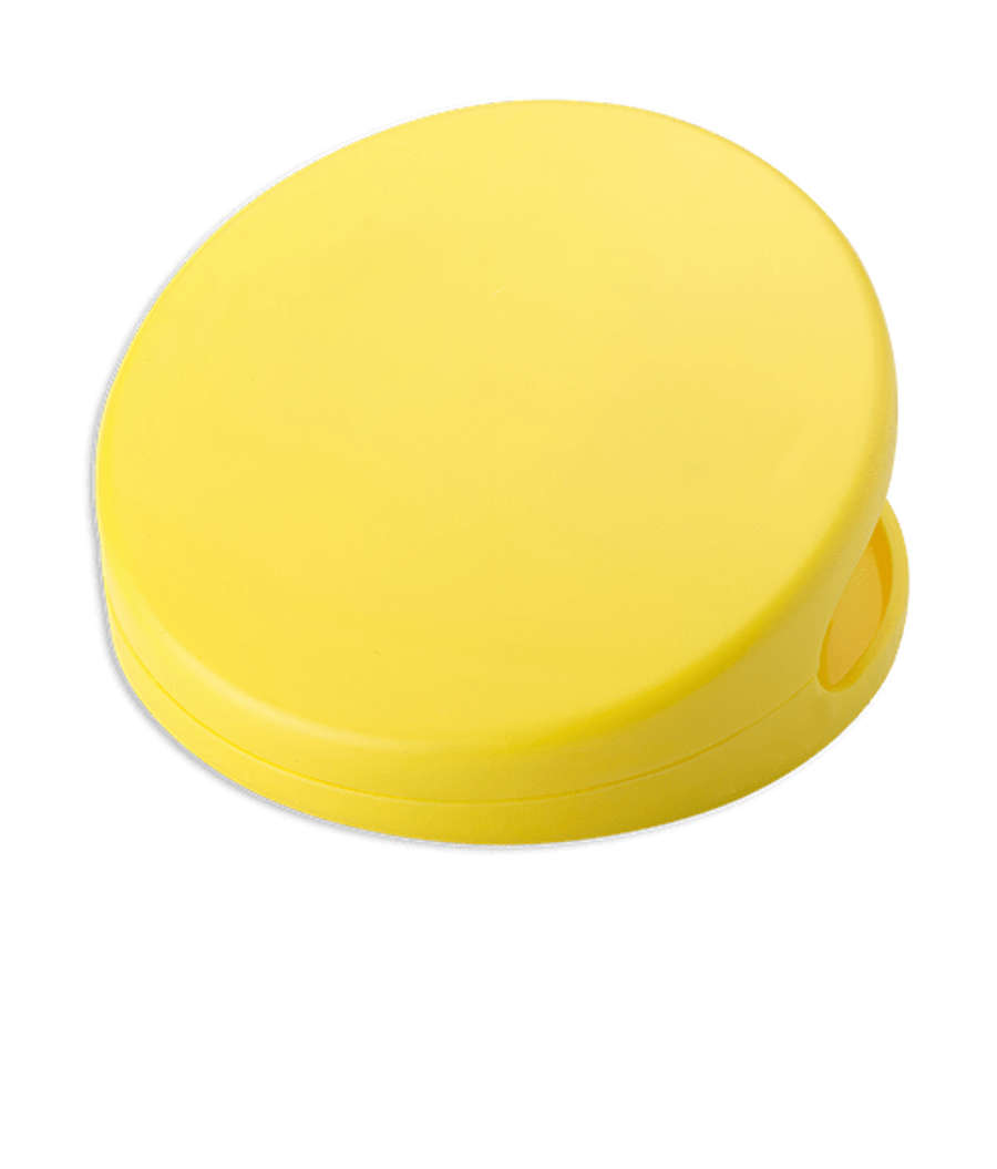 Keep-It Round Magnetic Utility Memo Clip in Yellow