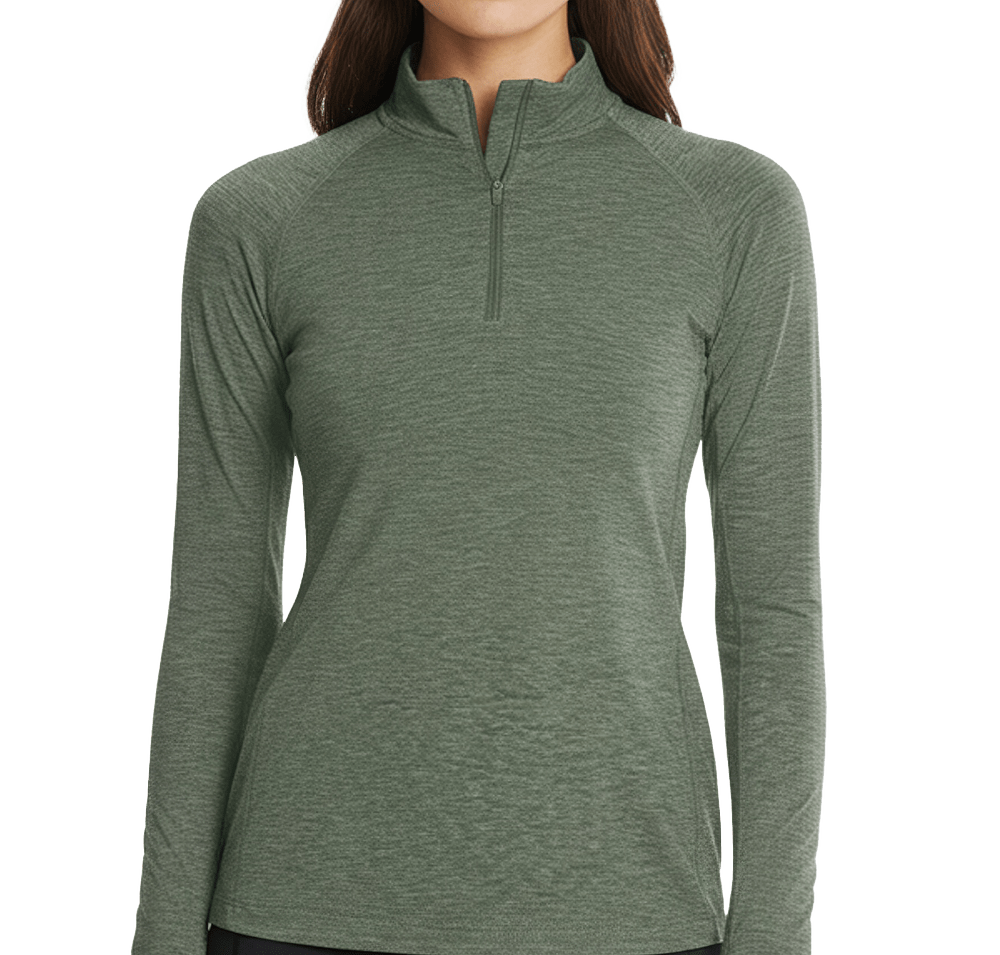 Anetik Women's Flight Tech Performance Quarter Zip Pullover-default