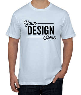 Canada - American Apparel Jersey T-shirt - Color: Light Blue