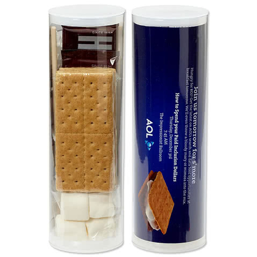 Full Color Small Campfire S'mores Kit in Milk Chocolate Smores