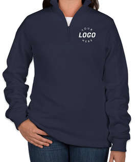 Sport-Tek Premium Women's Quarter Zip Sweatshirt - Embroidered
