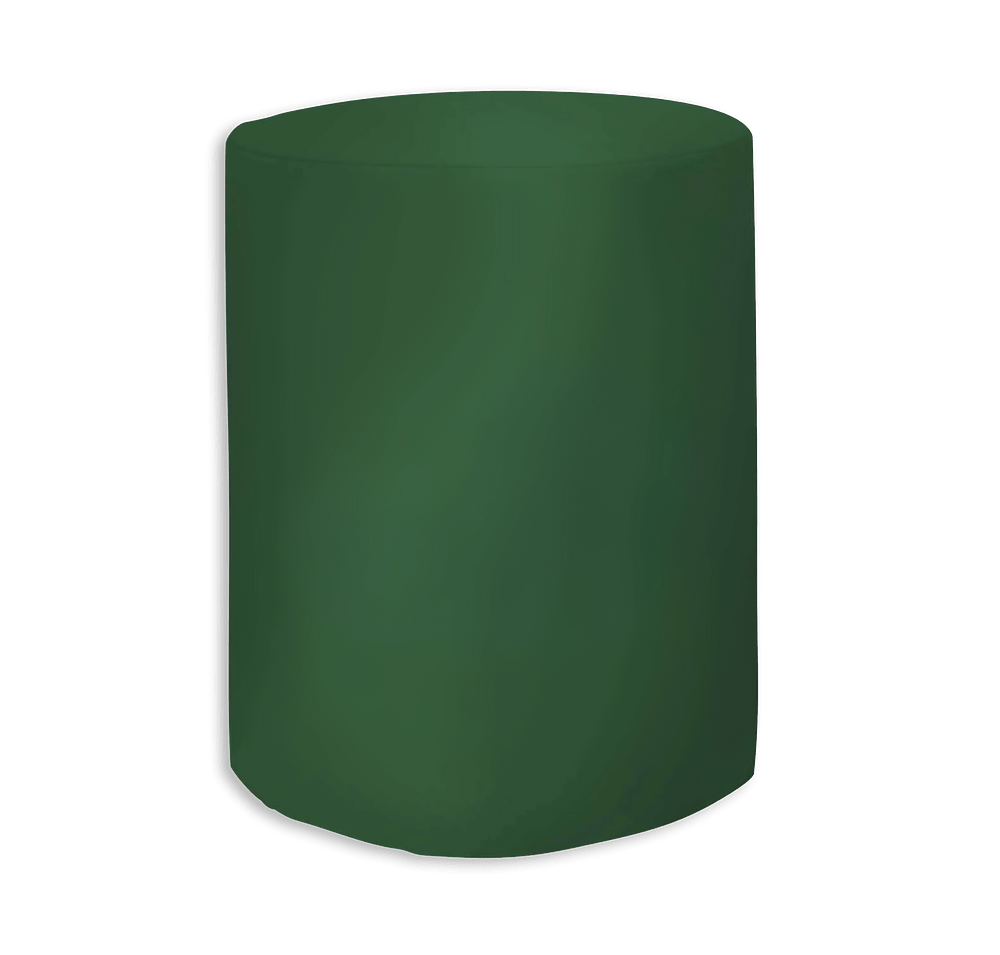 Full Color 2.6' Bar-Height Fitted Round Throw Tablecloth-default