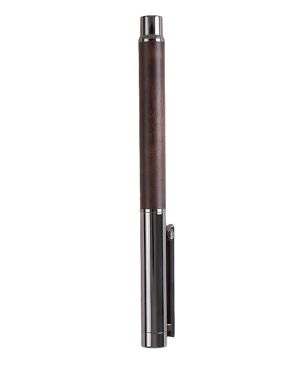 Laser Engraved Luxwood Rollerball Gel Pen (black ink)