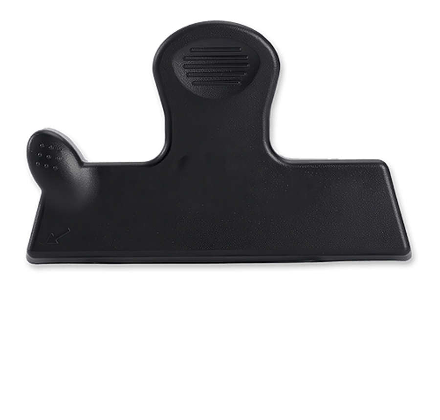 Gripper Magnetic Bag Clip with Knife Opener in Black