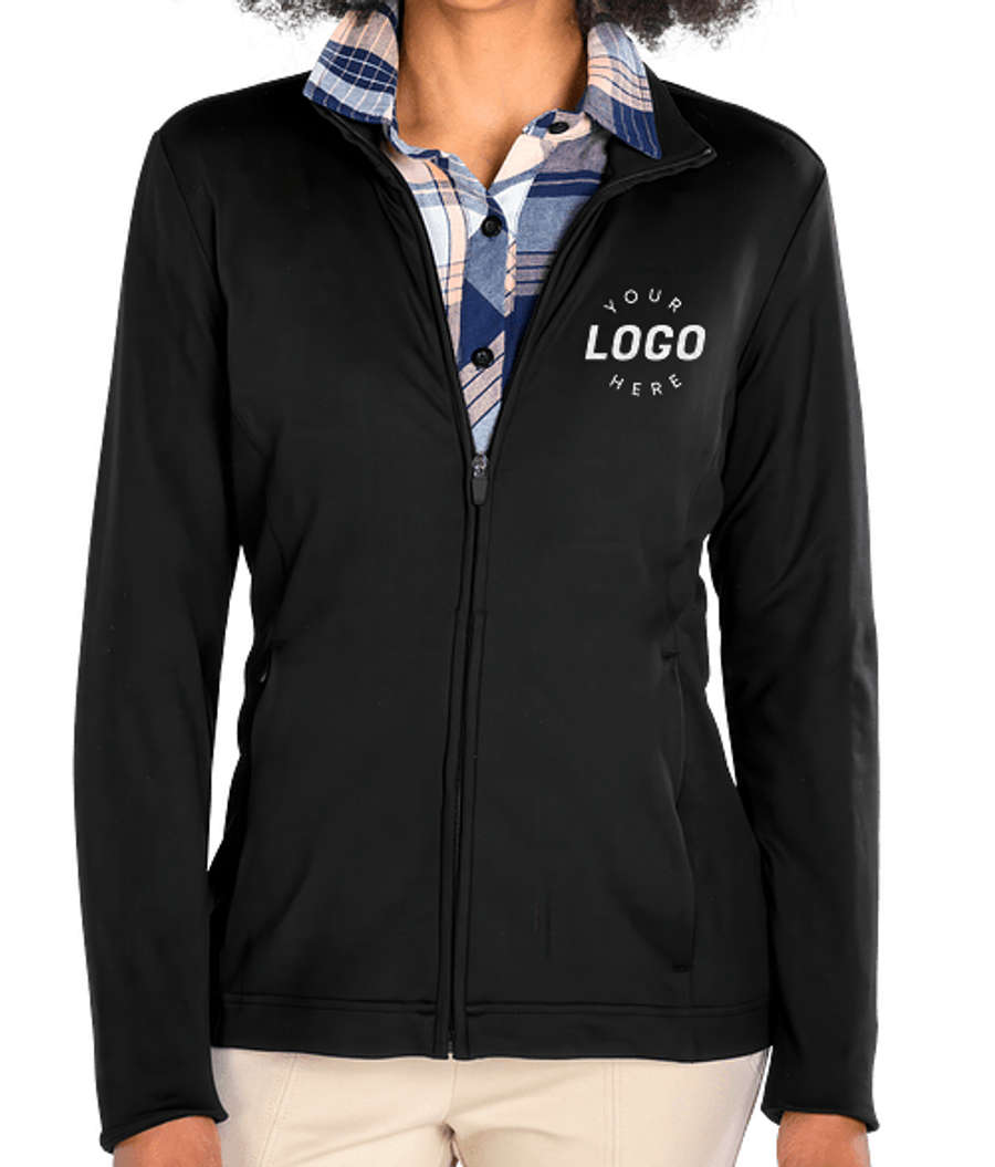 Charles River Women's Nu Fitness Performance Jacket in Black