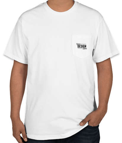 Gildan Hammer Pocket T-shirt - White