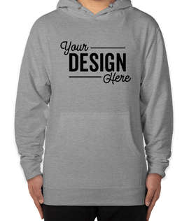 Independent Trading Midweight Pullover Hoodie - Color: Gunmetal Heather