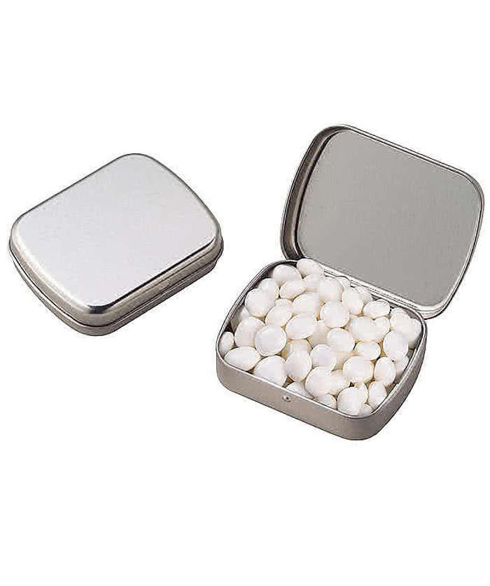 Hinged Mint Tin with Full Colour Dome - Small