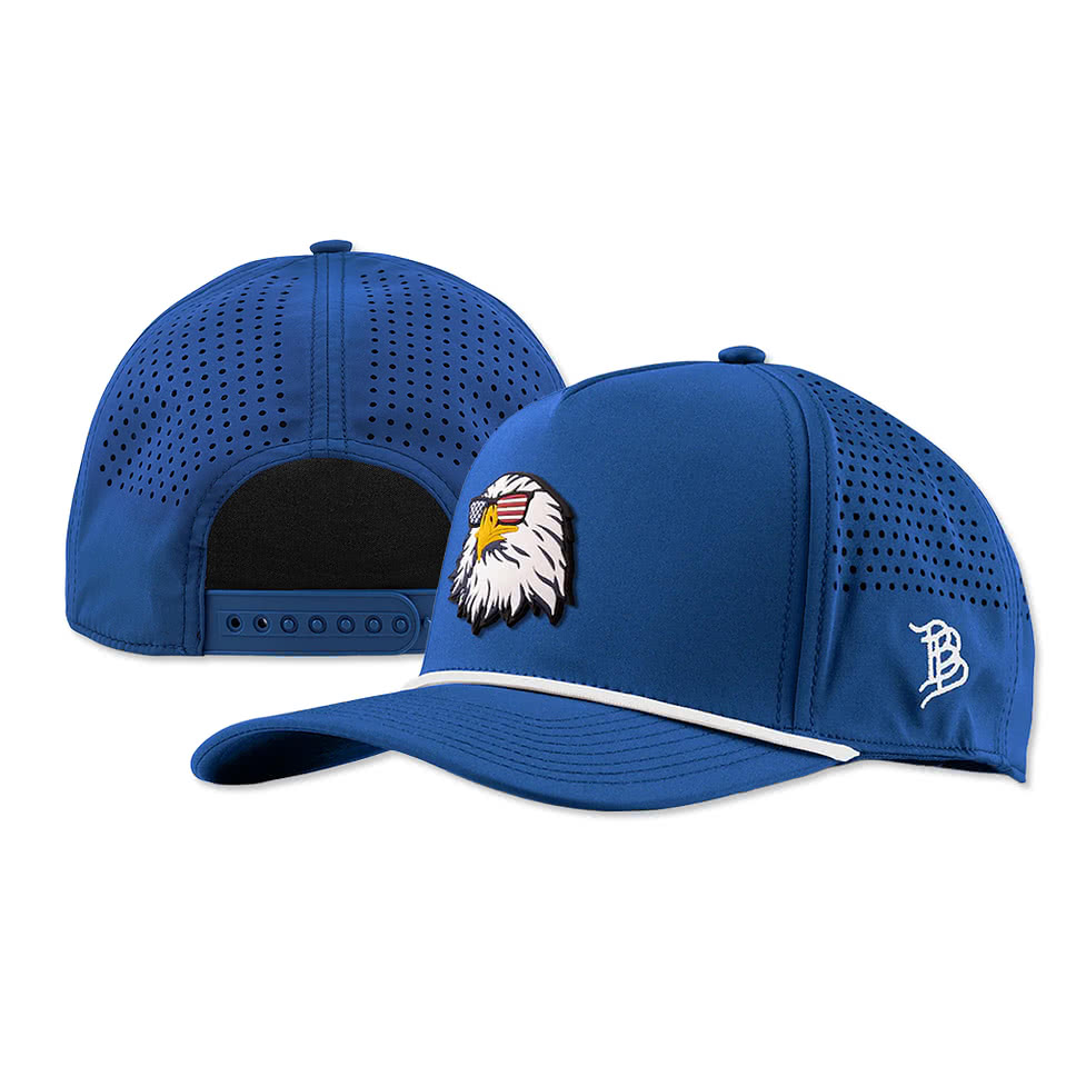 Branded Bills Bare Rope Curved UPF 50+ Performance Baseball Hat