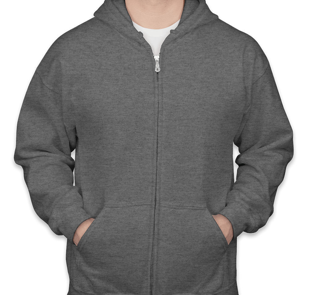 Gildan Midweight 50/50 Zip Hoodie-default