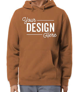 Independent Trading Heavyweight Pullover Hoodie - Color: Saddle