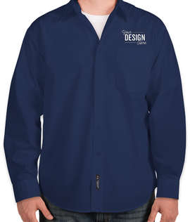 Port Authority Long Sleeve Easy Care Shirt - Color: Mediterranean Blue