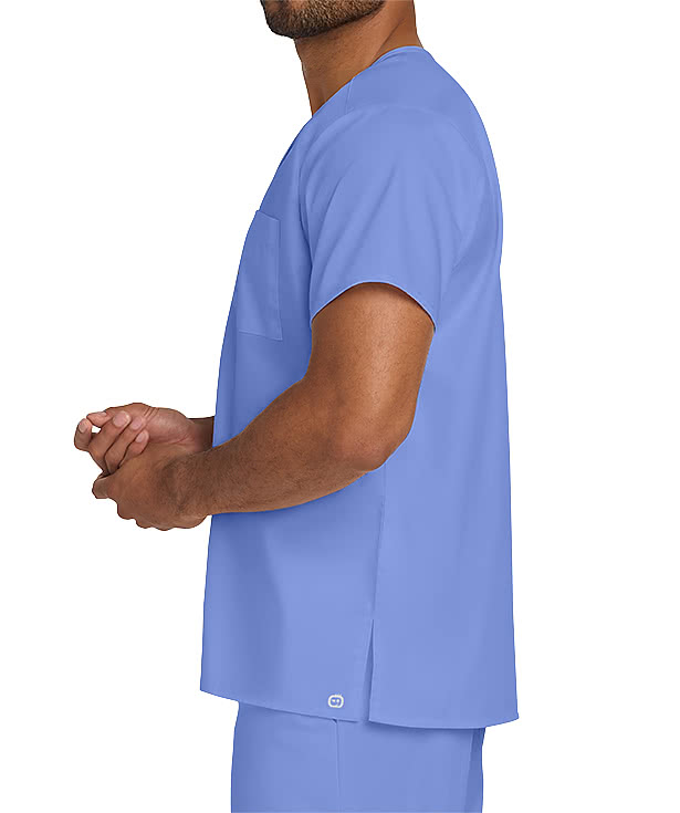 Wink WorkFlex Chest Pocket V-Neck Scrub Top