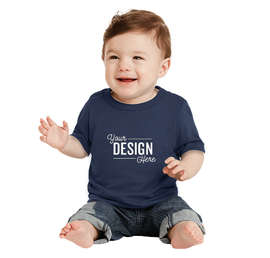 Port & Company Infant Core Cotton T-shirt - Color: Navy