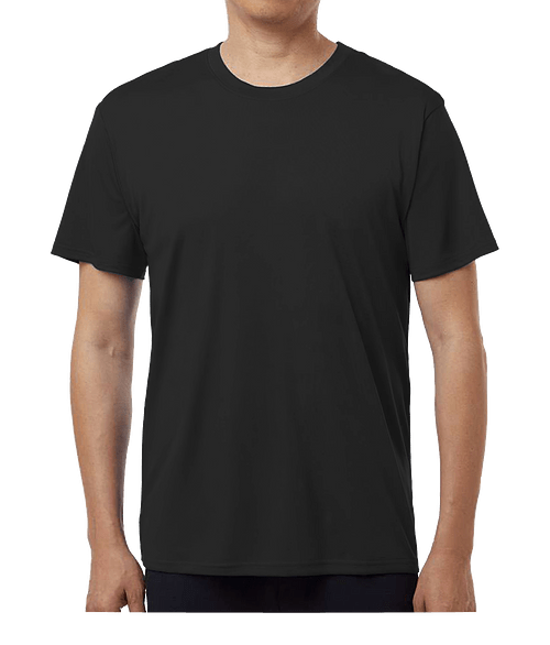 AllPro Interlock UPF 50 Performance Shirt in Black