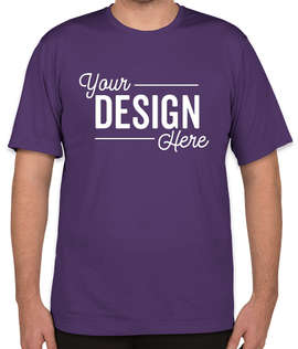 Sport-Tek Soft Jersey Performance Shirt - Color: Purple
