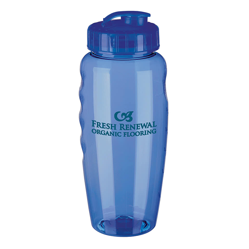 31 oz. Gripper Poly-Clear Water Bottle