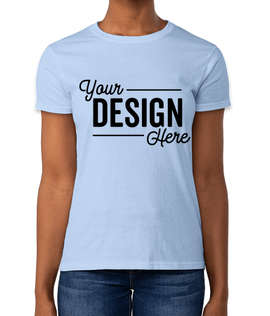 Gildan Ultra Cotton Women's T-shirt - Color: Light Blue
