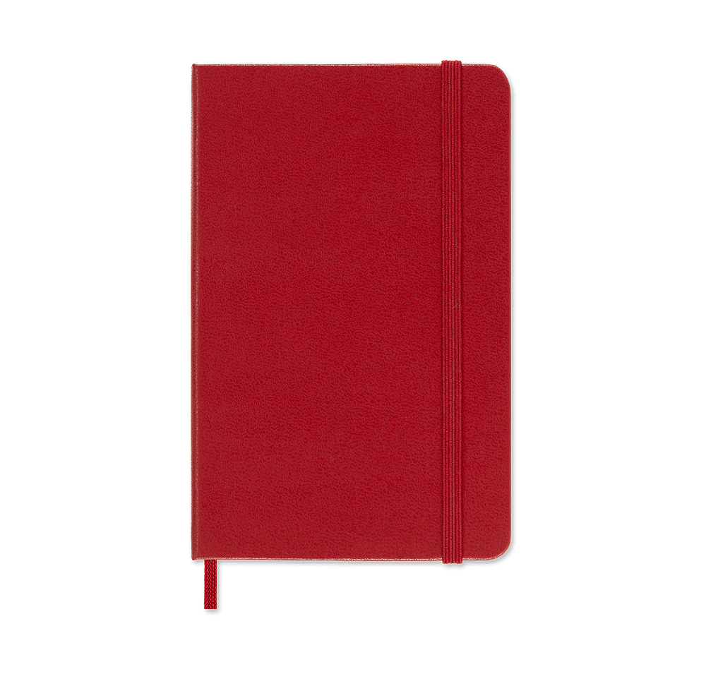 Moleskine Ruled Hard Cover Pocket Notebook-default