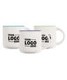 14 oz. Ceramic Two-Tone White Minolo Mug