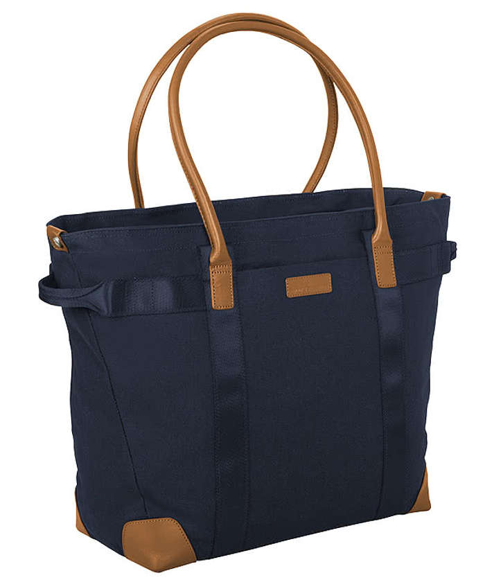 Brooks Brothers Wells Cotton Canvas Computer Tote Bag