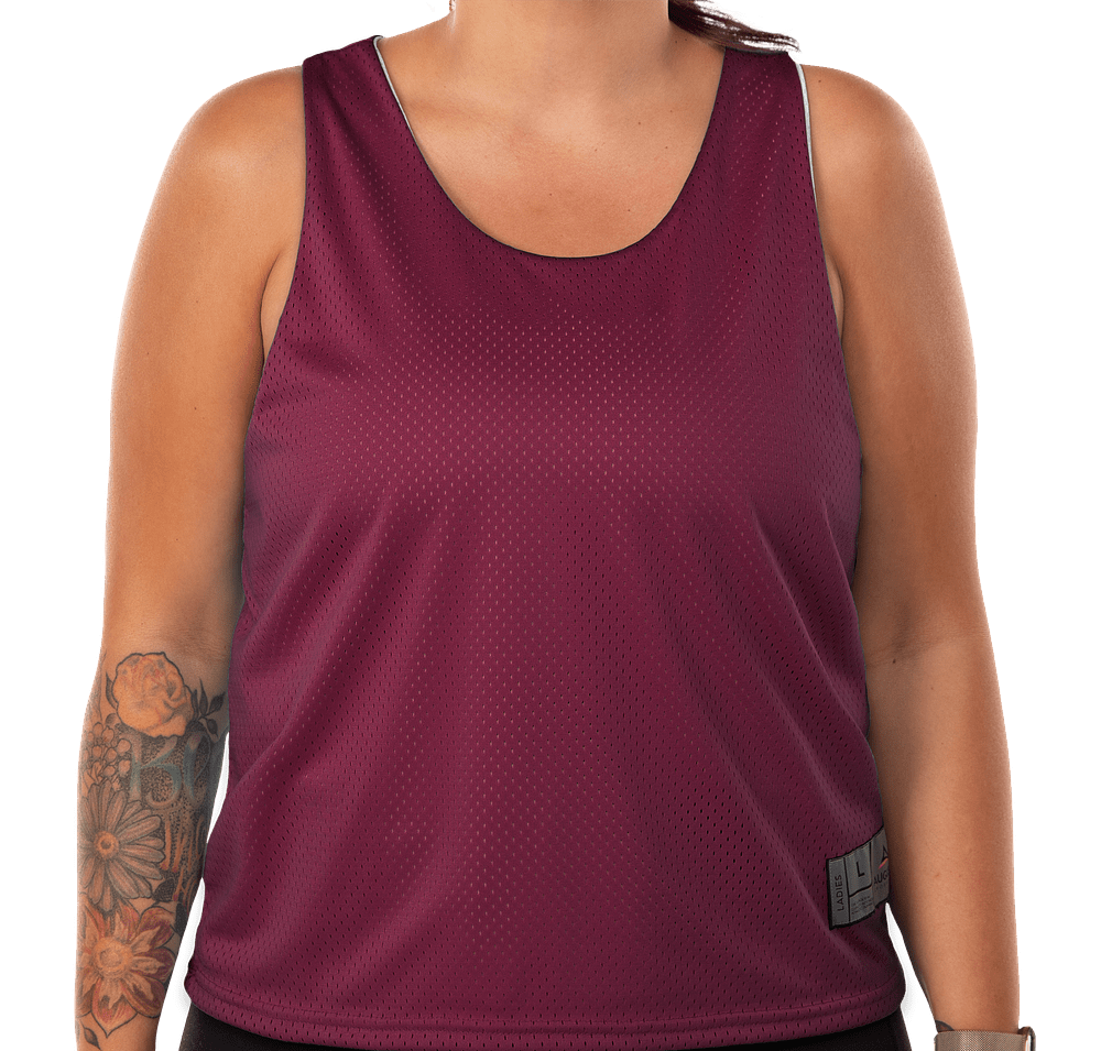 Augusta Women's Mesh Reversible Pinnie-default