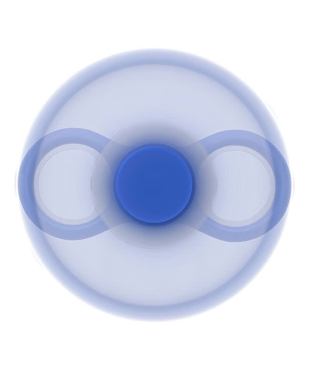 Full Color Fun Fidget Spinner Bottle Opener