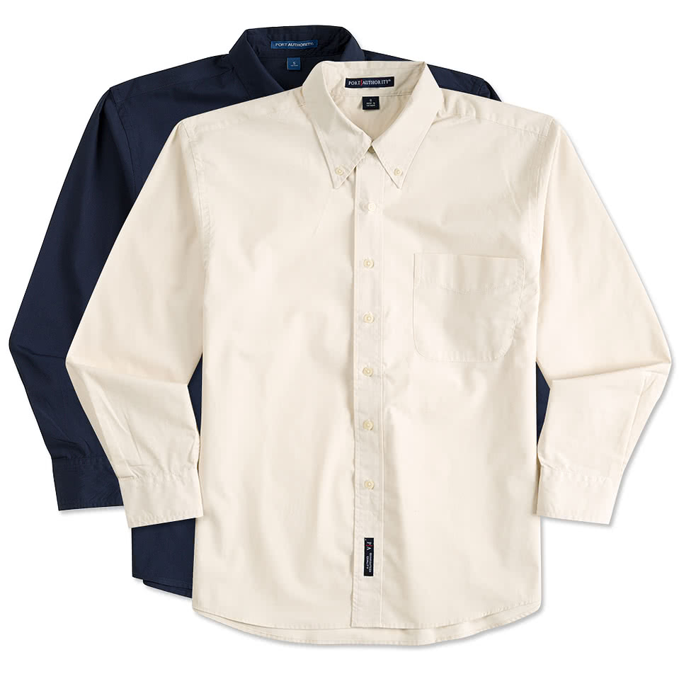 Port Authority Stain Resistant Long Sleeve Shirt