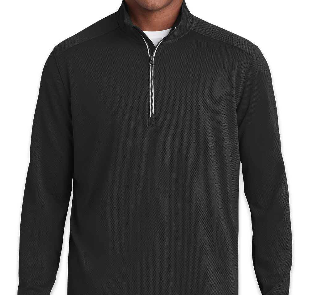 Sport-Tek Sport-Wick Quarter Zip Performance Pullover-default
