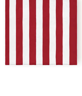 Port Authority Lightweight Screenprinted Cabana Stripe Beach Towel - Color: Red