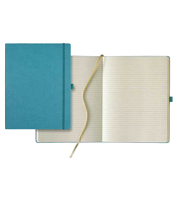 Castelli Debossed Tucson Grande Lined Hard Cover Notebook