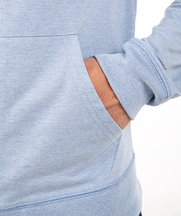District Lightweight Zip Long Sleeve Hoodie
