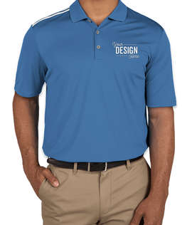 Adidas Climacool 3-Stripes Shoulder Polo - Color: Bright Royal