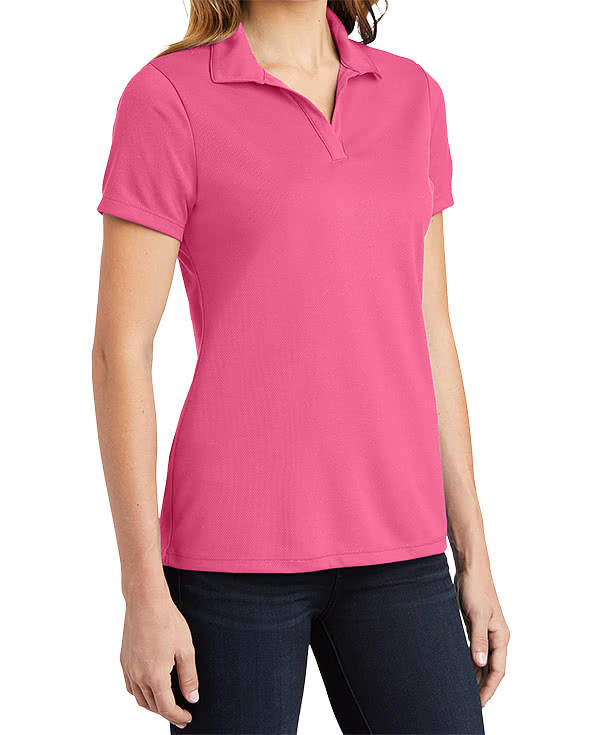 Sport-Tek Women's RacerMesh Performance Polo - Printed