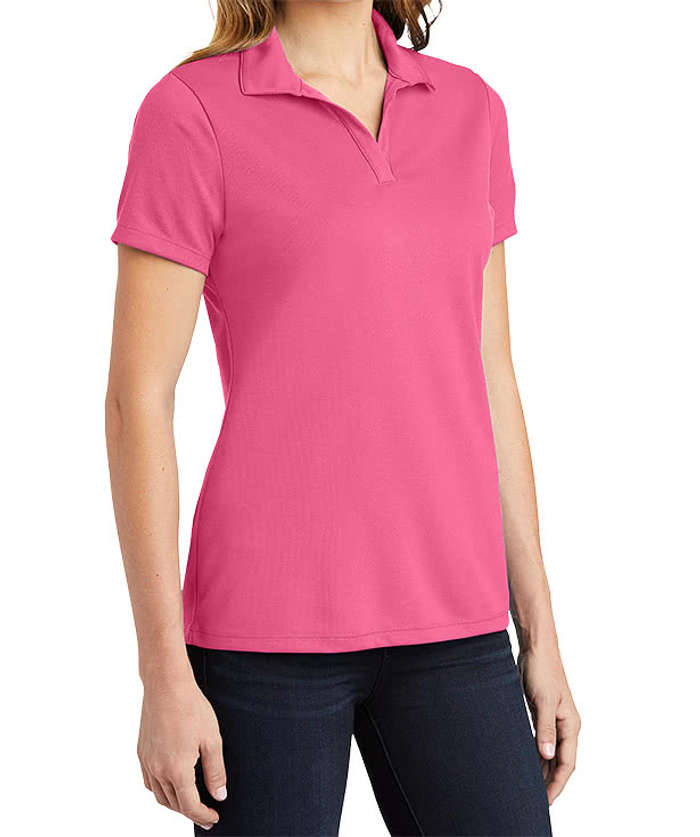 Sport-Tek Women's RacerMesh Performance Polo - Printed