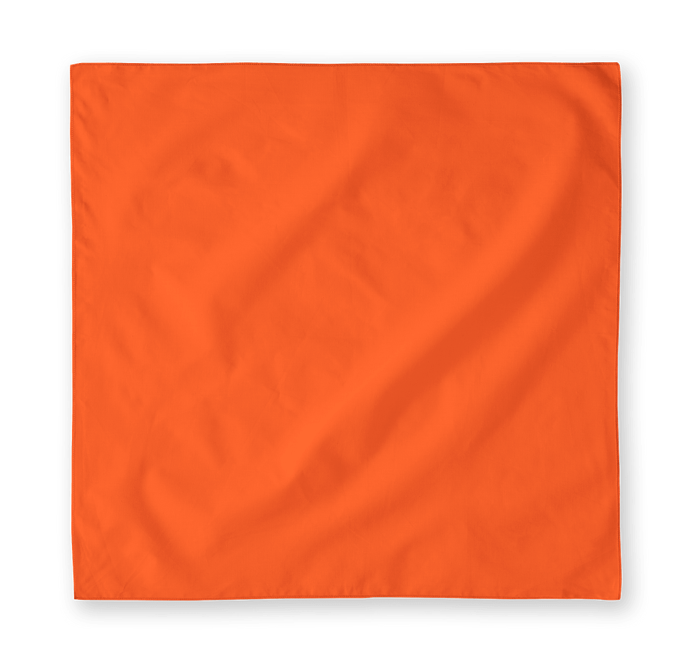 Augusta 100% Cotton Solid Bandana (Centered Design)-default
