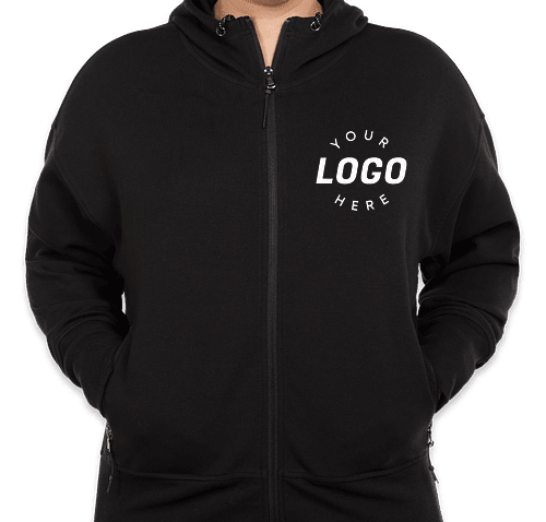 Custom Old Navy Women s Dynamic Fleece Performance Zip Hoodie Design Full Zip Sweatshirts Online at CustomInk