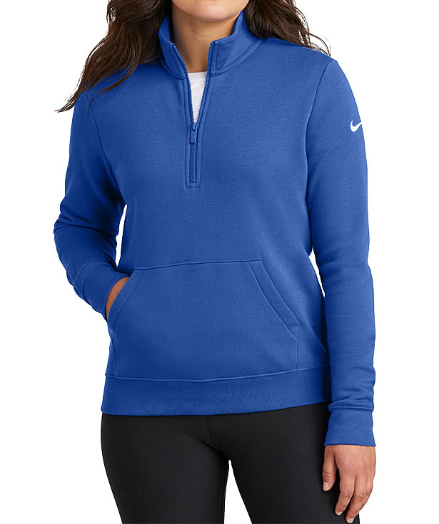 Nike quarter best sale zip women