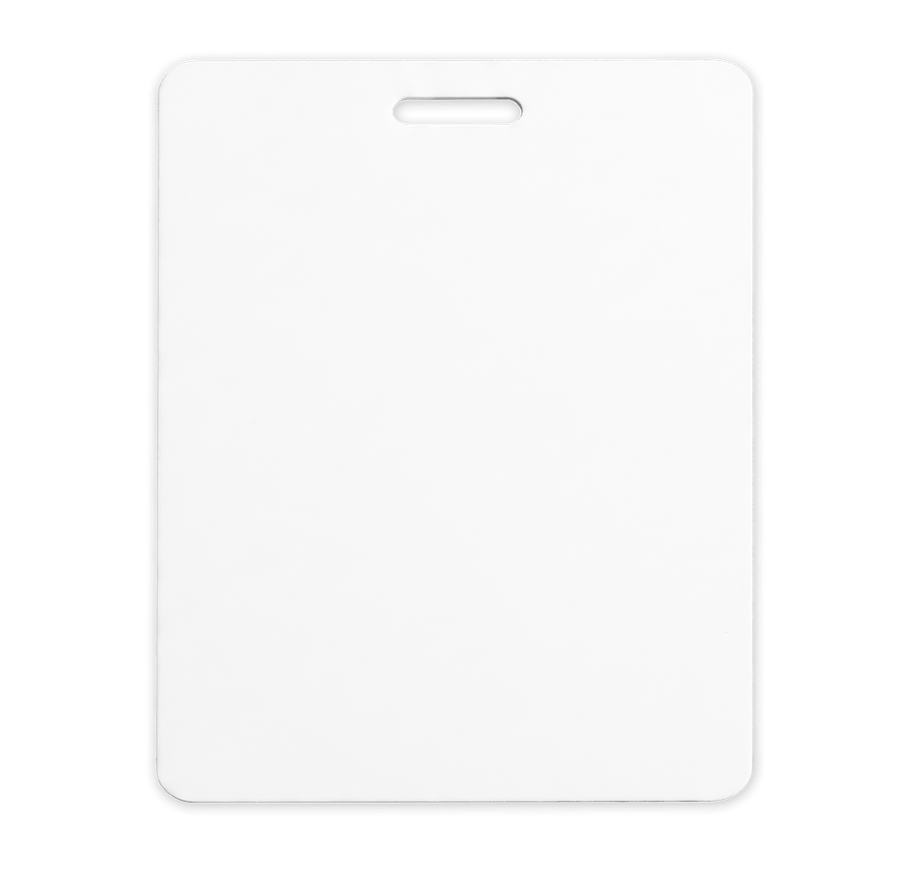 Full Color 4" x 5" Plastic Identification Badge-default