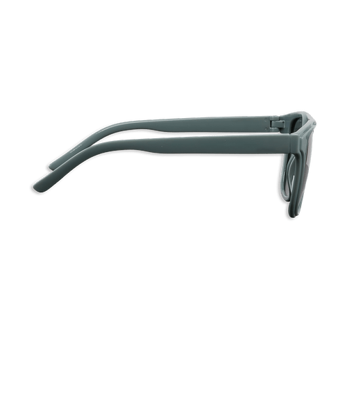 Peyton Recycled Brow Bar Sunglasses in Gray