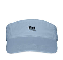 Valucap Bio-Washed Visor - Color: Baby Blue