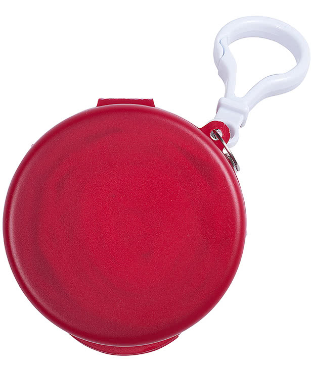 Poncho In Carabiner Case