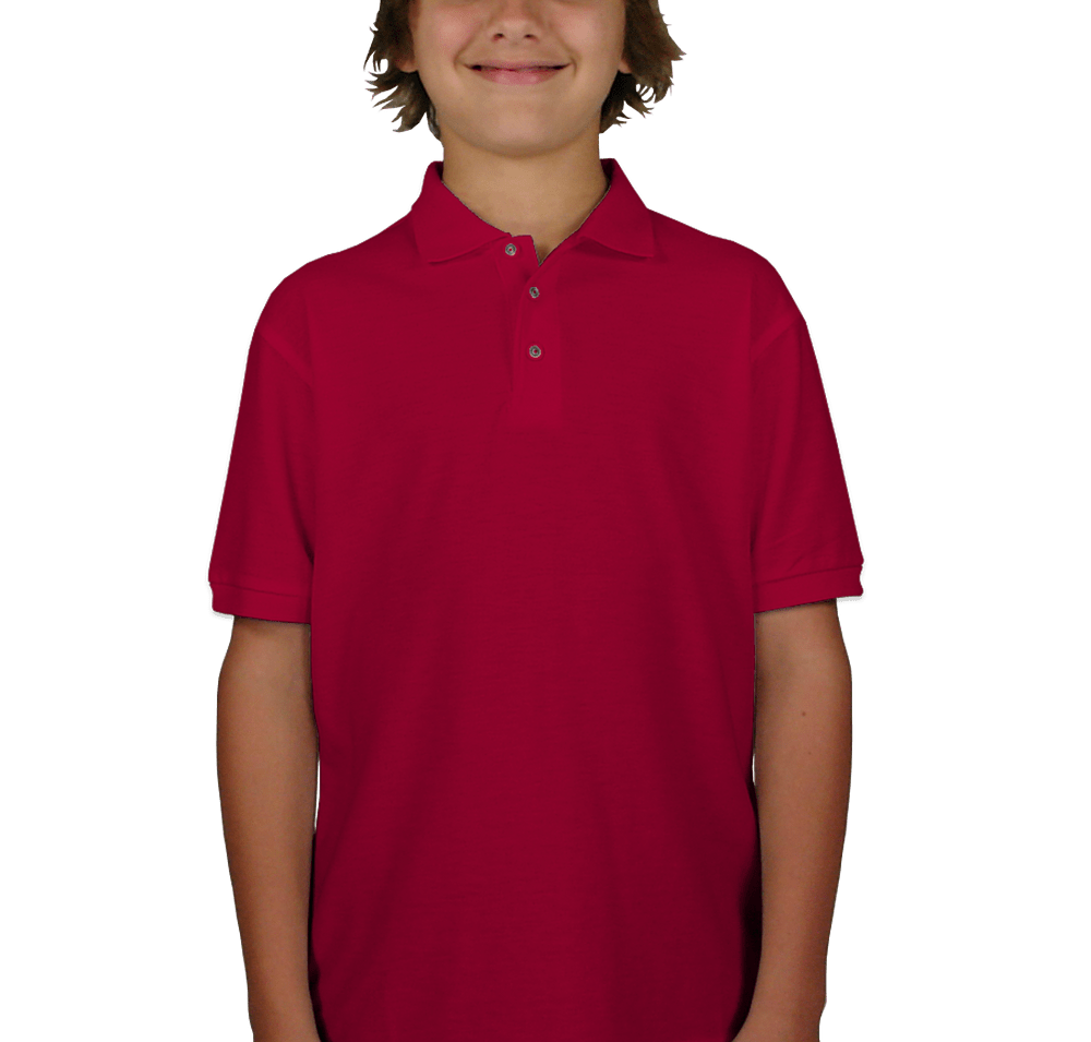 Port Authority Youth Silk Touch Polo-default