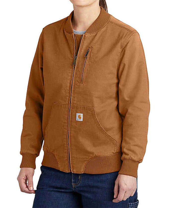 Carhartt Women's Crawford Rugged Flex Bomber Jacket
