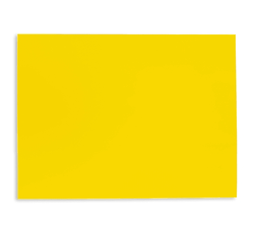 Full Color 18" x 24" Magnet Sign in Yellow